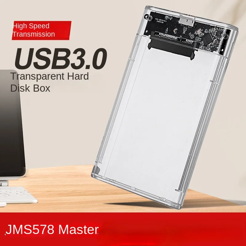 USB 3.0 Transparent Enclosure 2.5