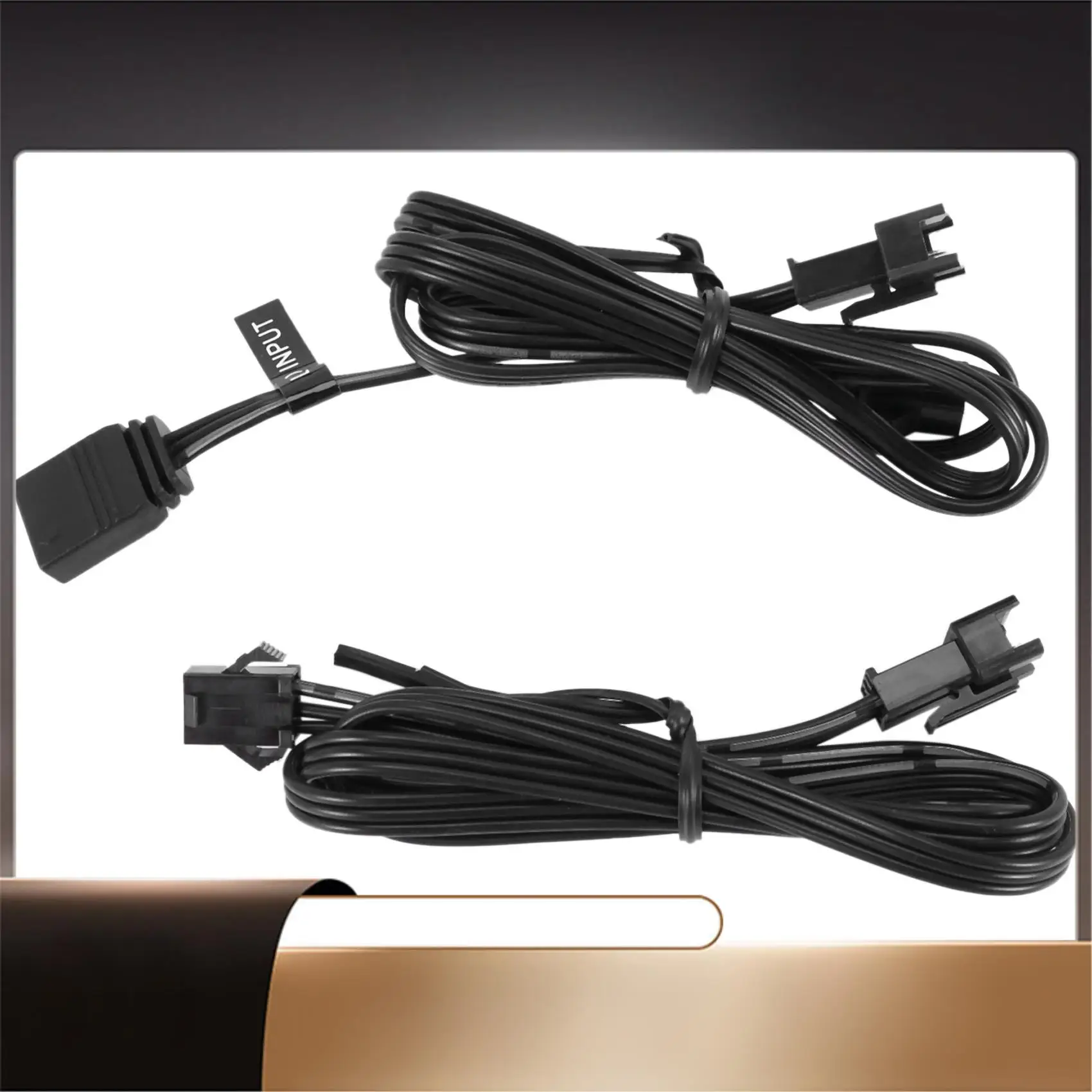 

Комбинированная световая лента PHANTEKS ARGB, неоновая лента для украшения корпуса компьютера, светодиодная лента 5 В, 3-контактный разъем AURA 400 мм х 2 шт.-N35R