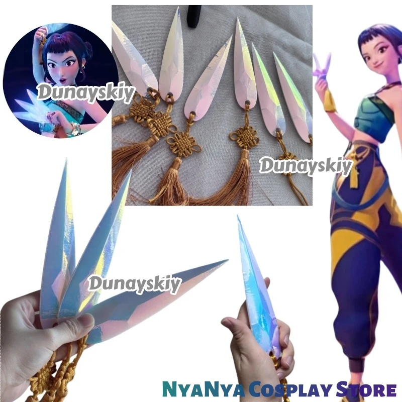 K팝 코스프레 조이 다트 부메랑 무기 의상 소품 여성 성인 소녀 할로윈 2025 액세서리 만화 악마 사냥꾼