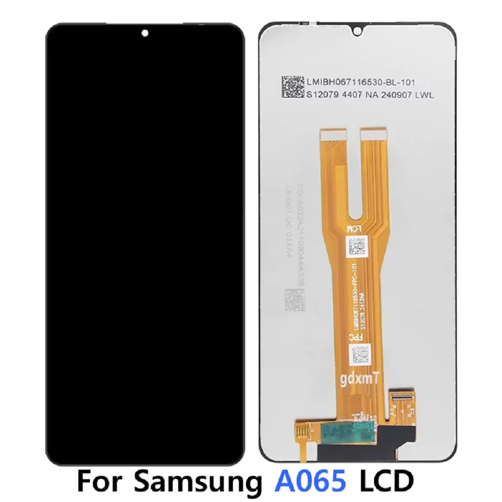 6.7 ''A06 LCDสําหรับSamsung A065 A065FจอแสดงผลLCDหน้าจอสัมผัสDigitizerกรอบสําหรับSamsung A065Mหน้าจอเปลี่ยน