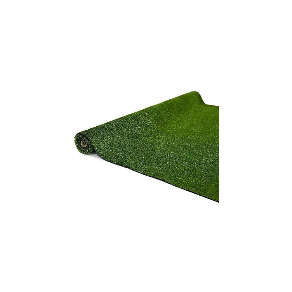

Wmg Artificial Grass Lawn3'X9'【 Customize 】 Synthetic Turf Grass Rug Grass Height 0.4"" Green Fake Grass For Home Backyard