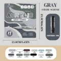 12 Gray Tones
