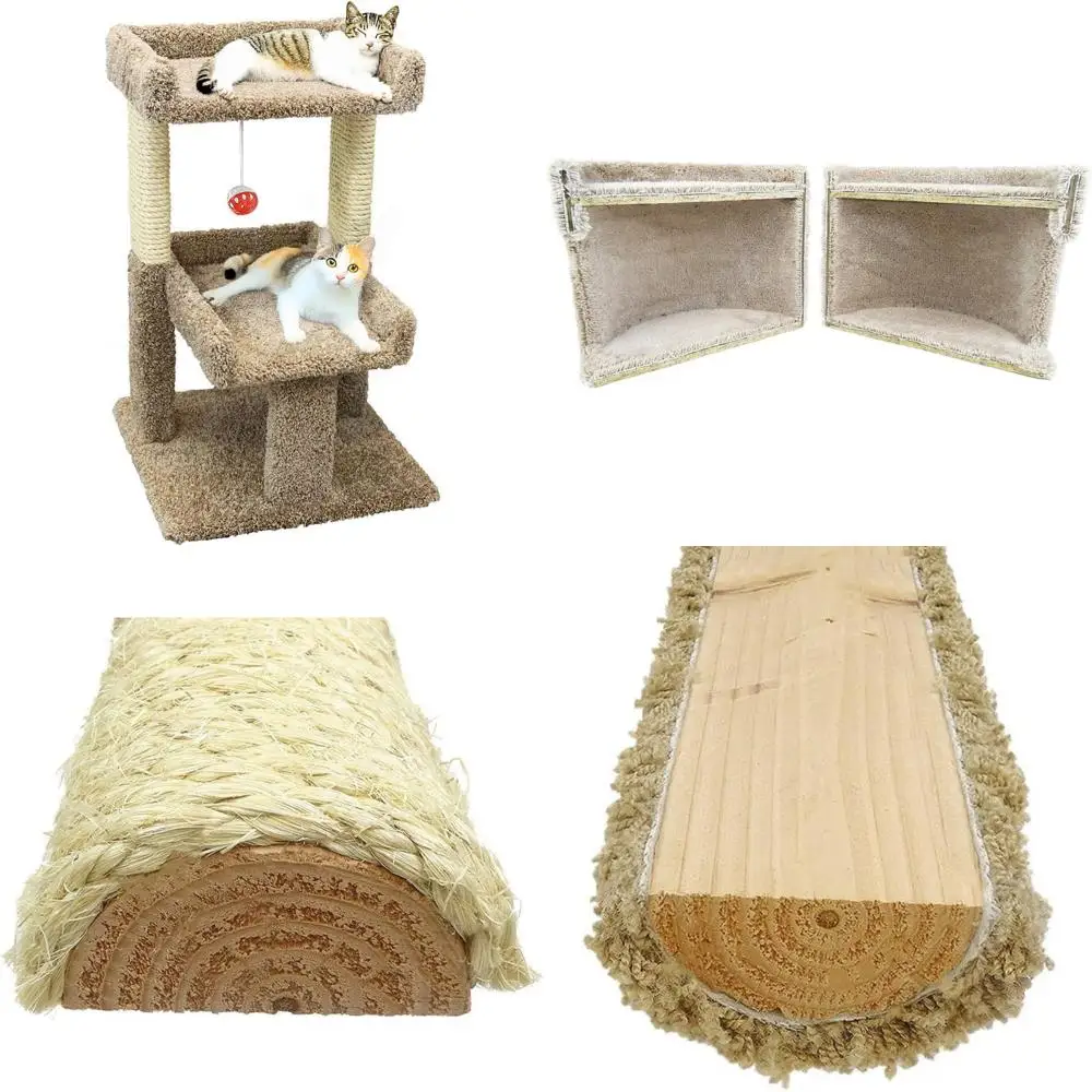 

Большой игровой окунь для кошек — просторная платформа в кондомини-стиле для кошачьих развлечений и отдыха