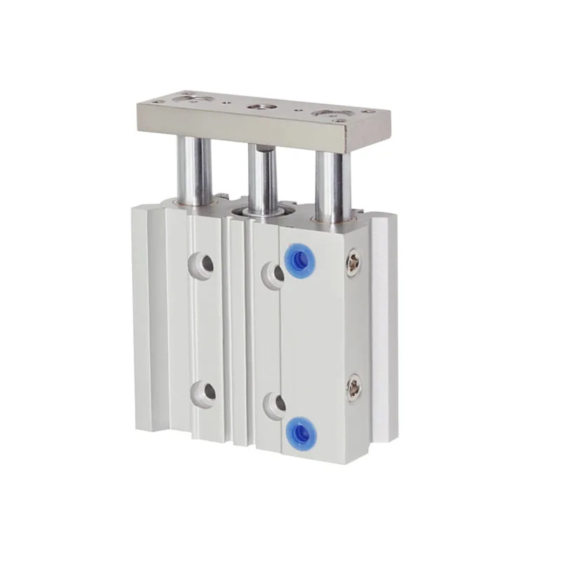 

Компактный направляющий цилиндр MGPM с тремя валами и шарикоподшипниками