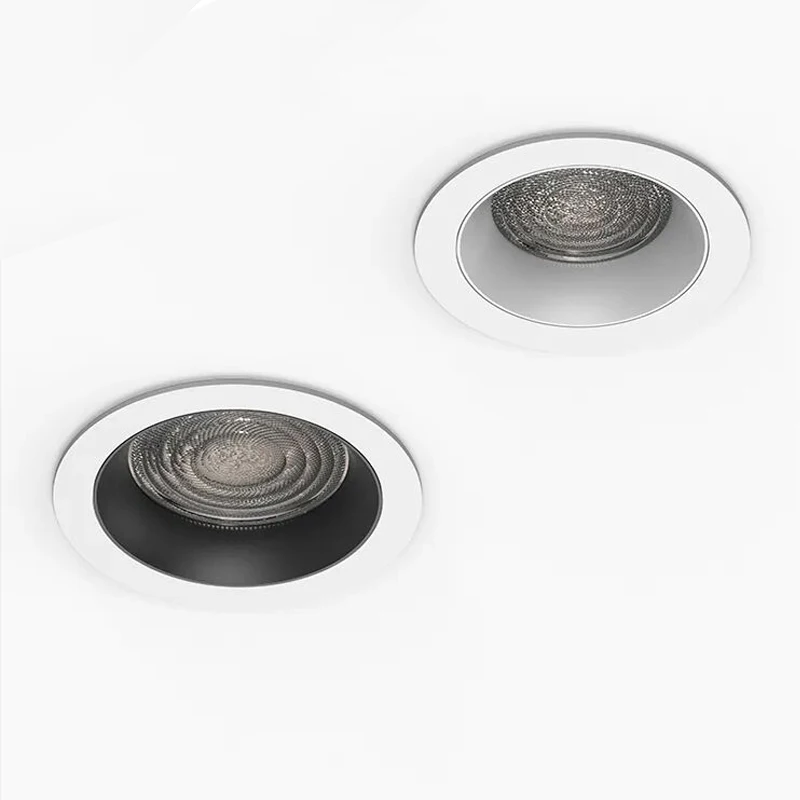 LED Downlight 110V 220V Spot Three Colors Dimming 12W18W20W24W Recessed in LED Ceiling Downlight Light Cold Warm White Lamp