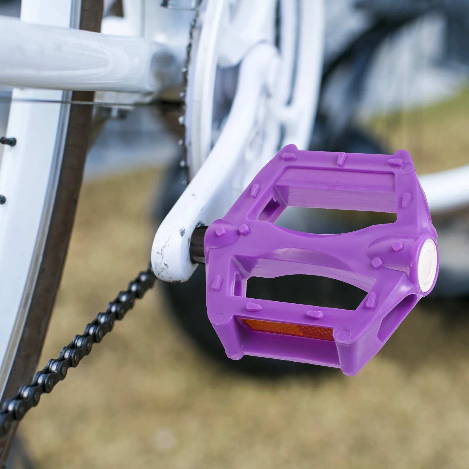 

Bike Accessories Mountain Pedals Purple Parts Fold Outdoor Child Se Grips Girls Bicycle