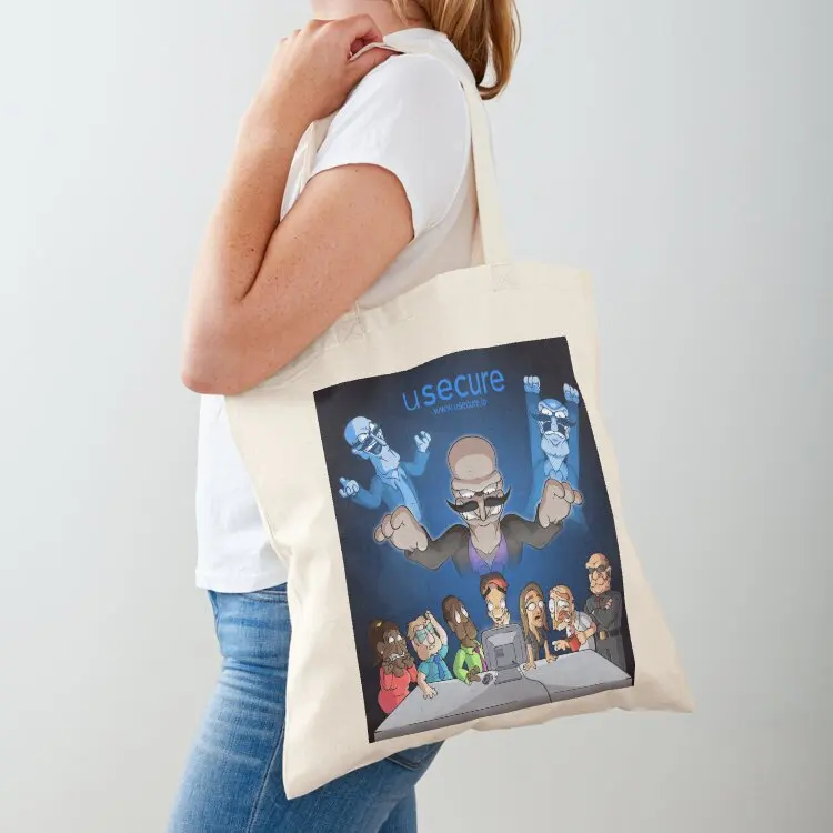 

Looming Cyberto - Usecure Tote Bag shopper bag woman cloth bag woman shopping bags foldable Canvas