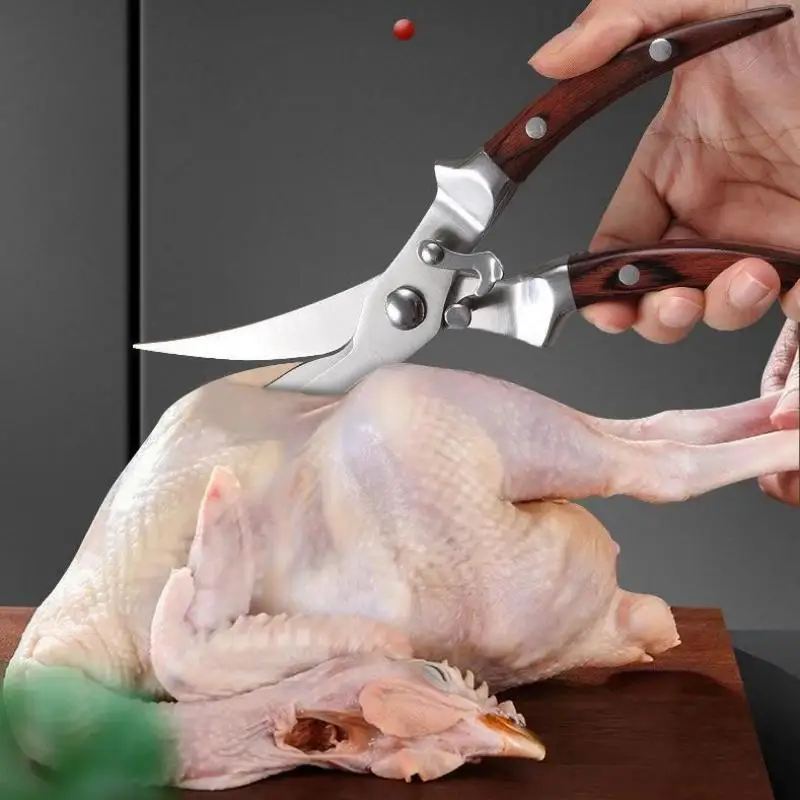 Multifunktionale Küche Schere Edelstahl Schneiden Messer Für Fisch Huhn Knochen Kochen Chef Gerät Gadget Werkzeug Zubehör