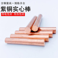 Copper Round Rod Bar 2 3 4 5 6 7 8 10 12 13 14 15 16 18 20 22 23 25 26 28 30 32 35 38 40 45 50 55 60 65 70 75 80 to 180mm