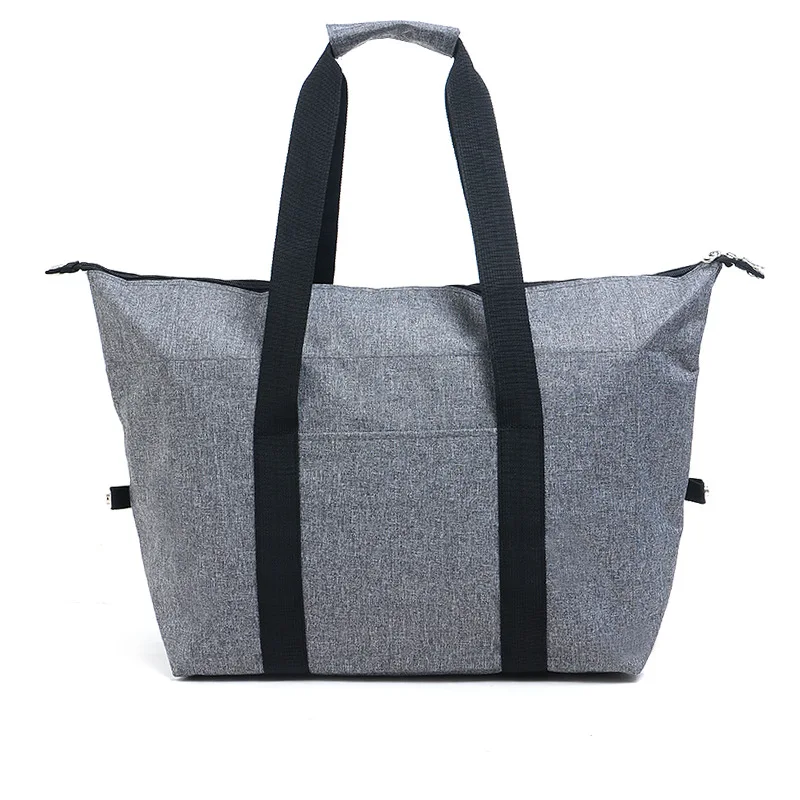 Folding Cooler Bag Large Capacity Ice Pack Outdoor Portable Aluminum Foil Fresh-Keeping Picnic Bag Multifunctional Shopping Bag