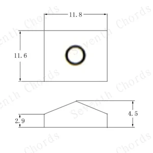 3 conjuntos de guitarra elétrica tremolo ponte cordas fechaduras porca bloco braçadeira & parafusos sextavados sistema bloqueio cordas guitarra para floyd rose 8 principais vendas violão barítono - №5