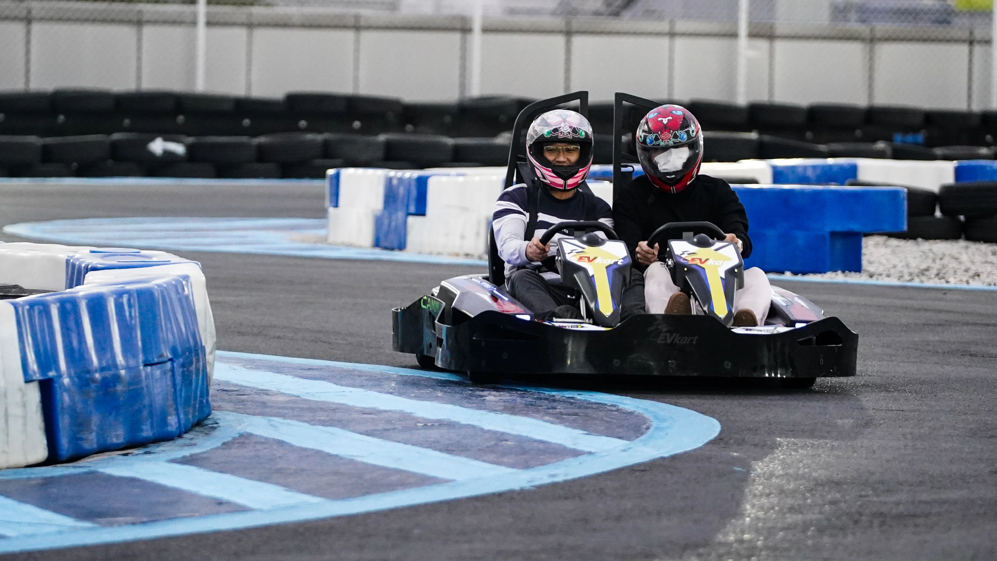 CAMMUS Racing Karting Cars Электрический картинг на батарейках для взрослых и детей