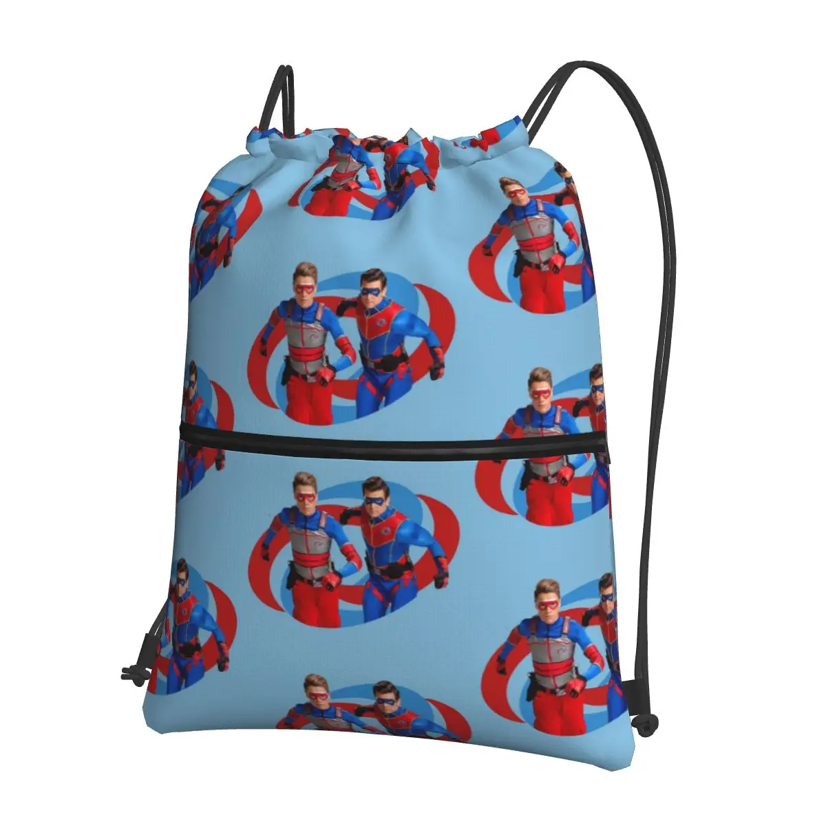 Henry Danger - حقائب ظهر من Action Log متعددة الوظائف محمولة برباط وحقائب رياضية وحقائب كتب لطلاب السفر