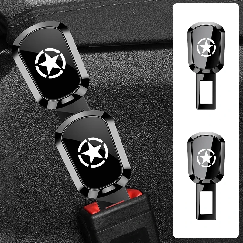 

Автомобильная пряжка ремня безопасности, толстая розетка, двухсекционная заглушка, зажим для Jeep Grand Cherokee Compass Patriot Renegade Wrangler