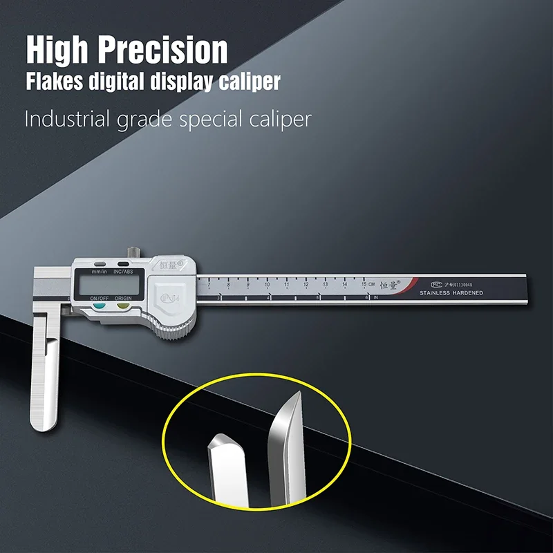 Long Claw Internal Diameter Digital Display Vernier Caliper 15-150/200/3000.01mm Long Internal Depth Measuring Hole Step Caliper