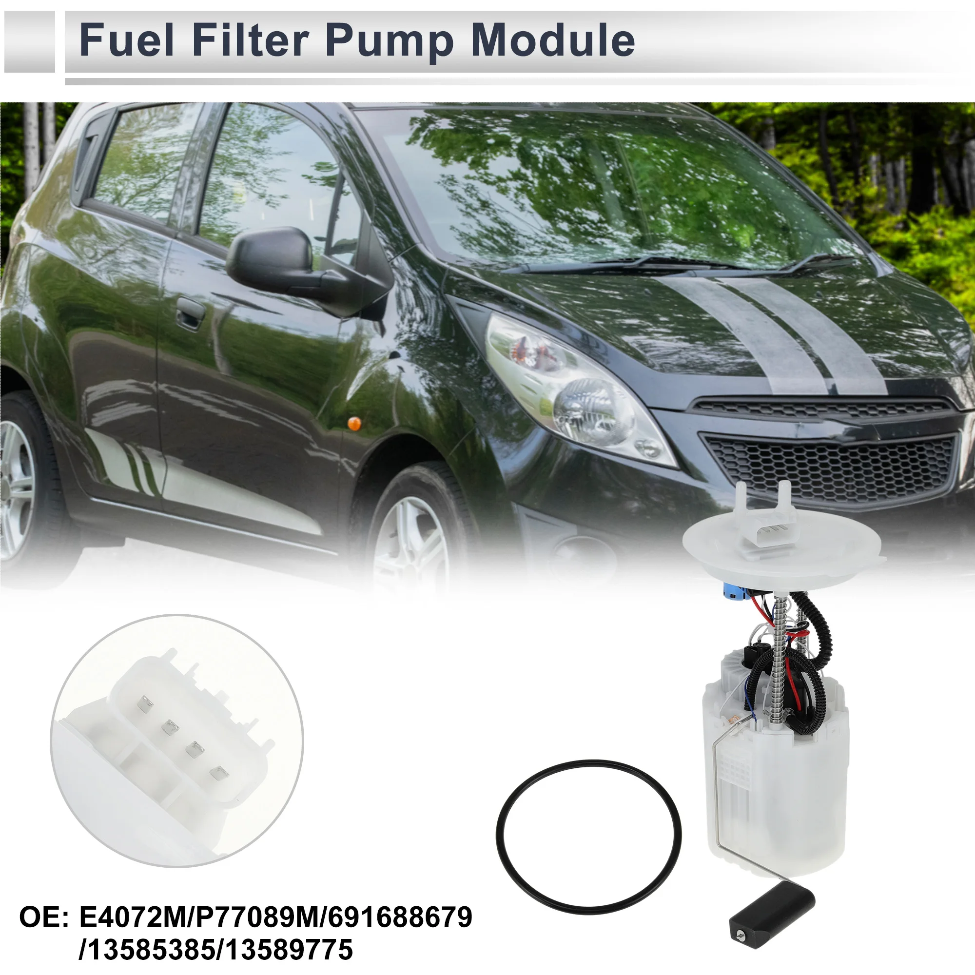 

Электрический топливный насос X Autohaux в сборе для Chevrolet Spark 2013 2014 2015 L4 1,2 л, модуль топливного фильтра GAS No 691688679