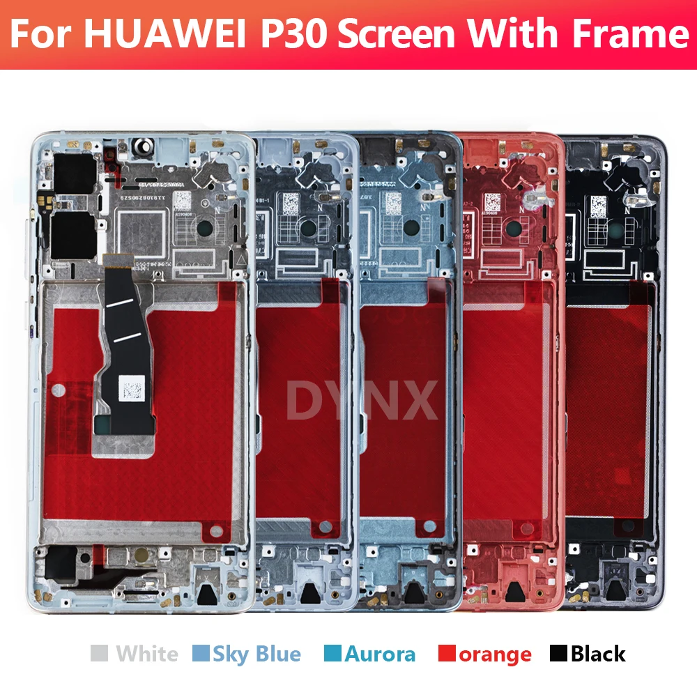 New Original OLED P30 Screen LCD For Huawei P30 Touch Digitizer Screen Panel ELE-L29 ELE-L09 ELE-L04 With Fingerprint components