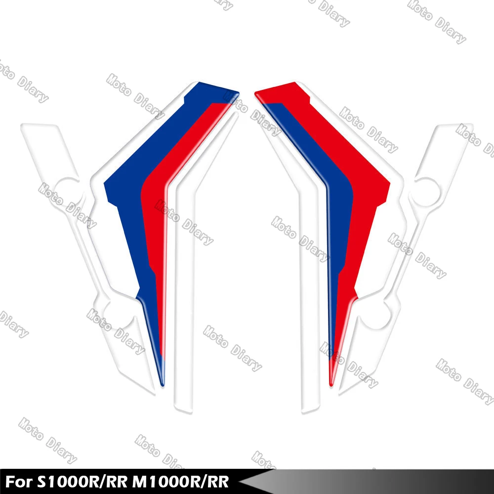 3D Motorcycle Front Fender Sticker Accessories Decals For S1000RR S1000R M1000RR M1000R 2019-2024