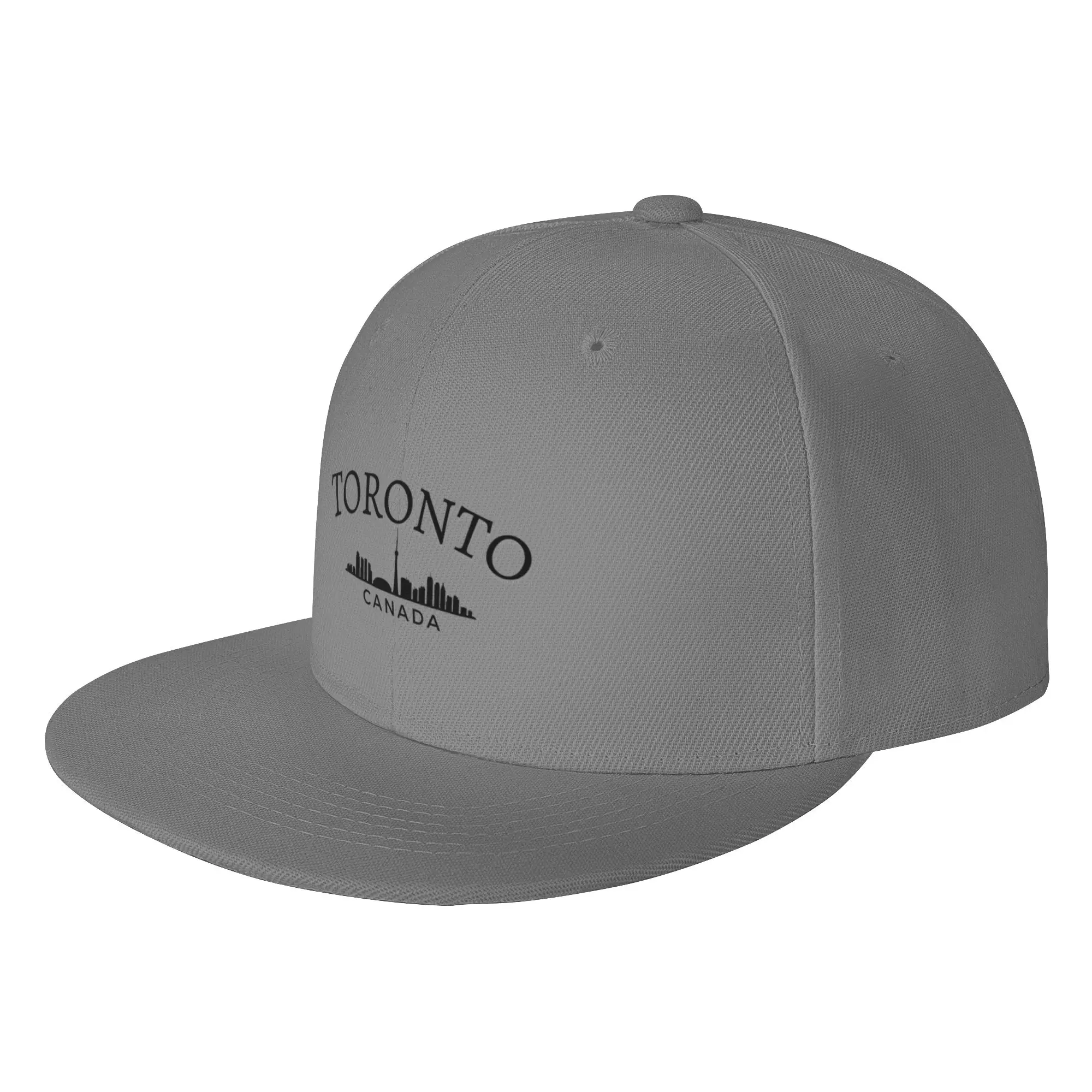 Fashion Toronto - Ontario - Canada Flat Brim Sun Hat  Wear-Resistant And Durable Women's Cap 2021