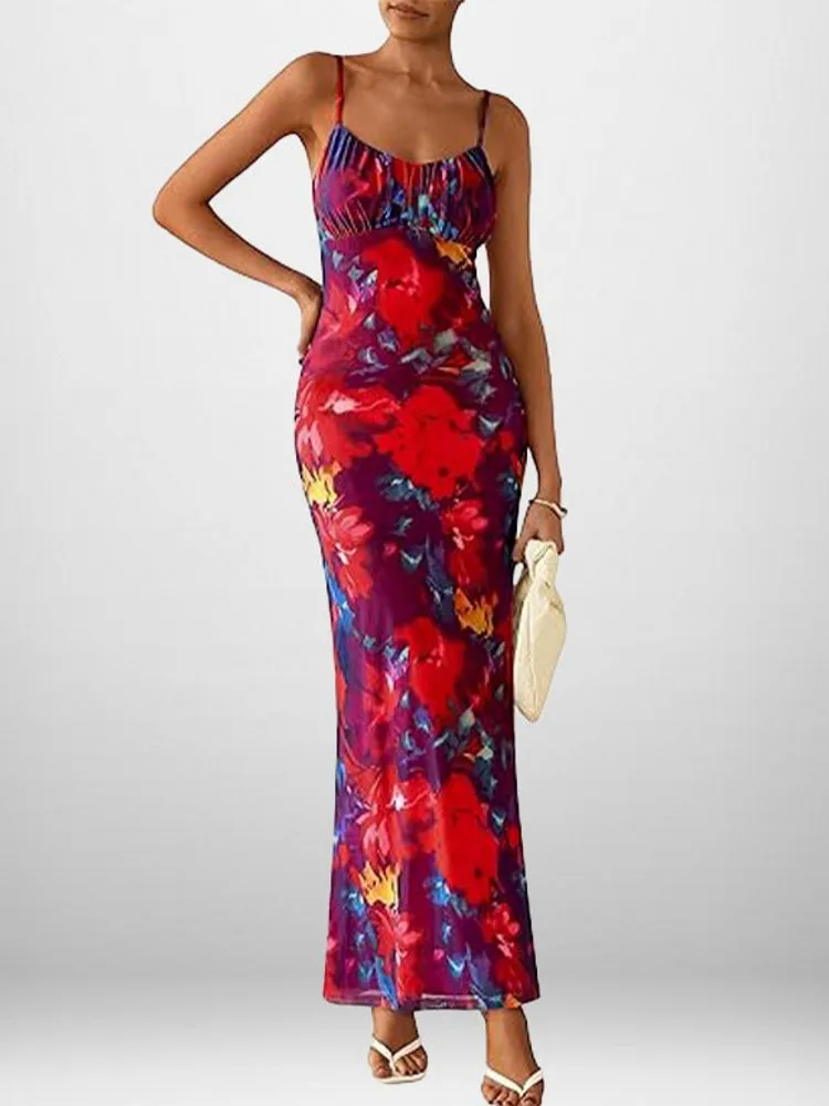 السباغيتي حزام فستان طويل المرأة 2026 الربيع الصيف الاتجاه عارية الذراعين حزام هيم منتصف الليل كلوبوير حفلة ماكسي Bodycon فساتين #3