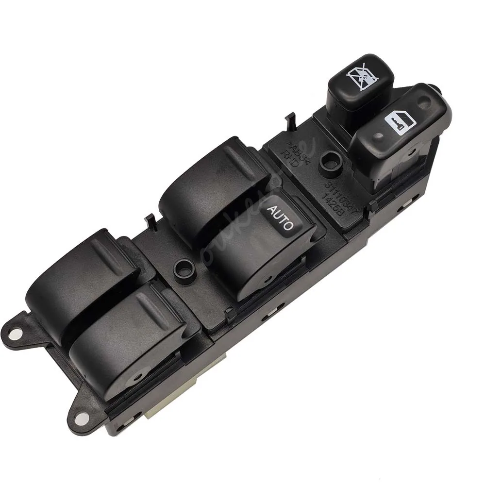 84040-22040 For Toyota Chaser Mark Cresta JZX100 1996-2001 Front Right Master Driver Side Power Window Door Master Switch Button