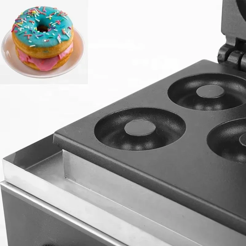 Commercial Industrial Electric Donut Forming Machine Fully Automatic Mini Tortilla Baker Cornmeal Nuts