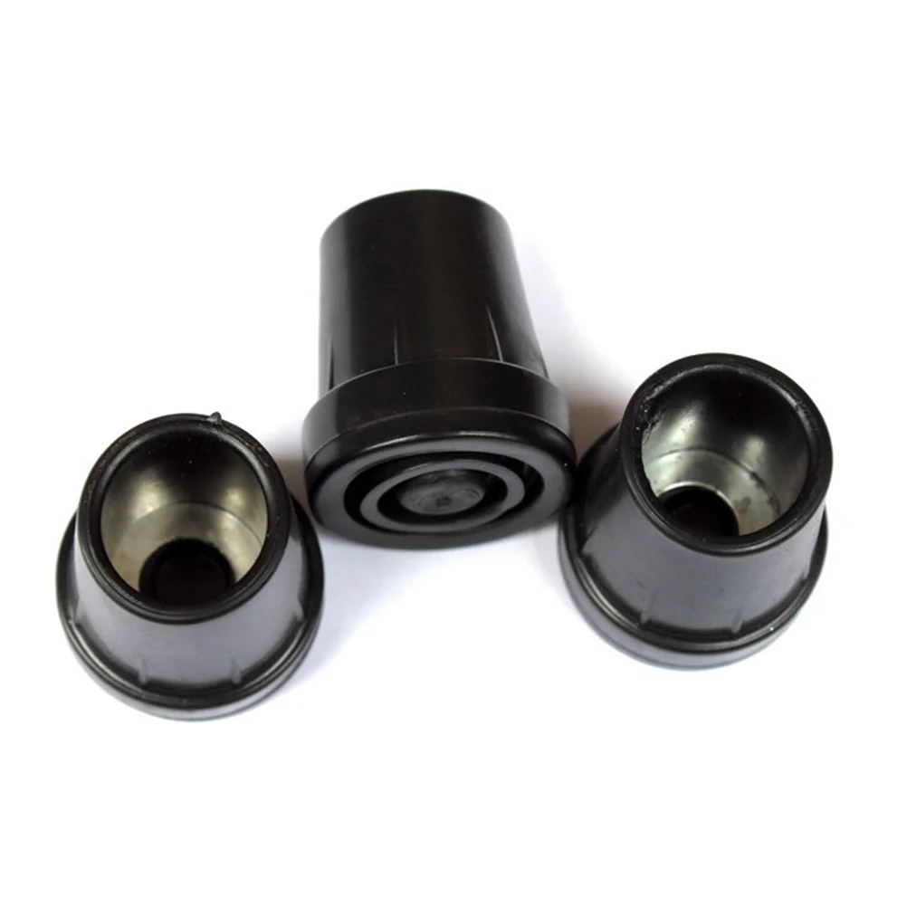 

6Pcs Anti Slip Leg Tips Durable Plastic Walking Stick Ferrule Protector Increased Ground Contact Lightweight Can Tips