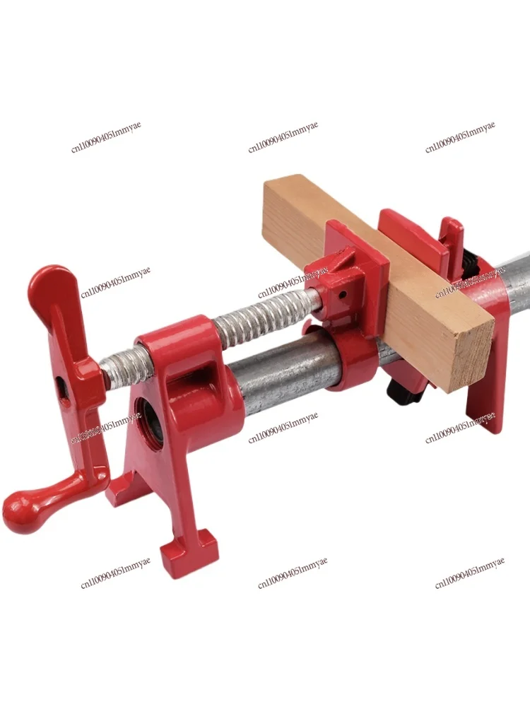 

Hand-cranked vertical pipe clamp woodworking furniture horizontal combination puzzle clamp