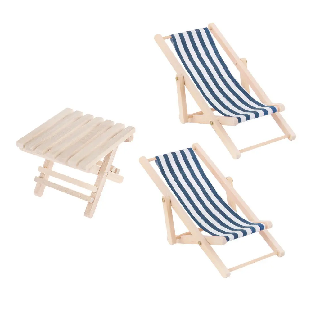 

Набор из 1 предмета: Премиальный деревянный миниатюрный домик-украшение, изысканные детали, миниатюрный стул и стол для детской комнаты, креативный декор