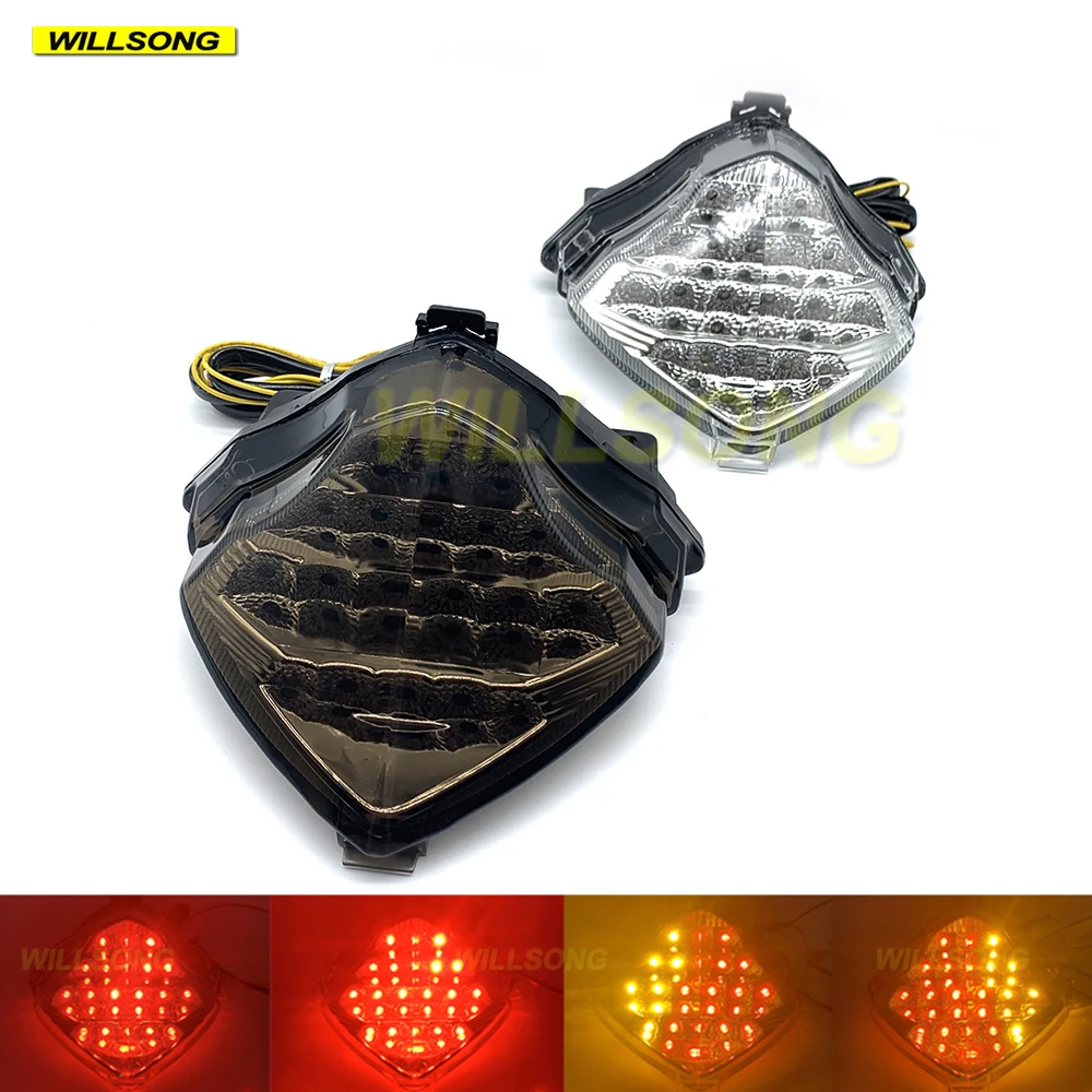 

For YAMAHA YZF-R1 2004-2006 LED Rear Tail Brake Light Turn Signal Integrated Lamp Blinker Motorcycle Accessories Lighting