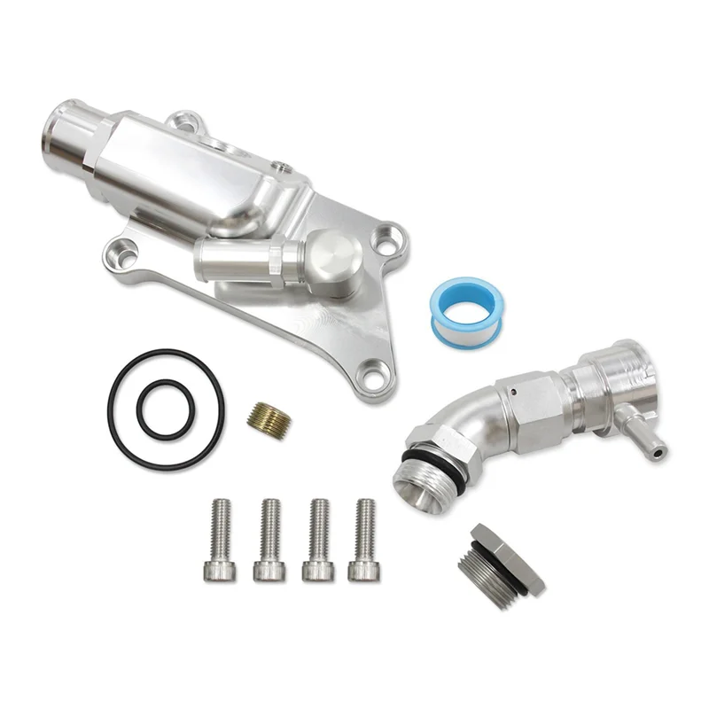 

Superior-K Series Upper Coolant Housing With Straight Elbow Filler Neck Hose For Honda K20Z3 K24