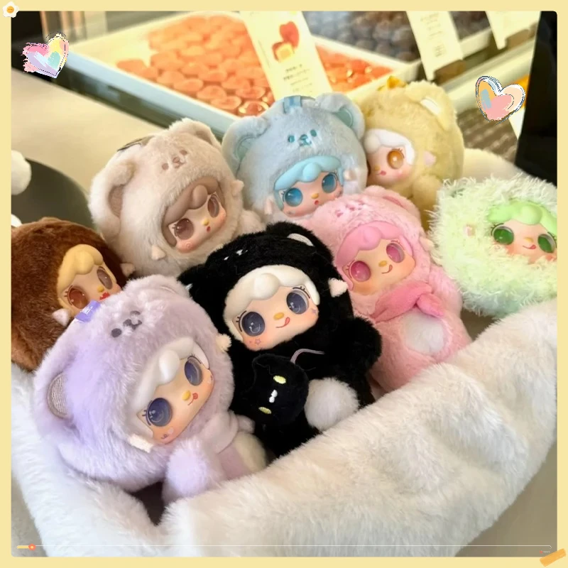 

3#Yooki 4th Generation Blind Box Small Bear Series Plush Toys Exquisite Doll Keychain Backpack Pendant Mystery Box Gift