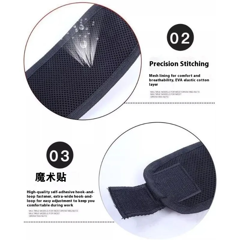 Starker magnetischer Armband-Werkzeughalter für Elektriker, Zimmermann, Nägel, Schrauben, Aufbewahrung, mehrere Taschen, Arbeit, Handgelenkschlaufe, Organizer, Neu
