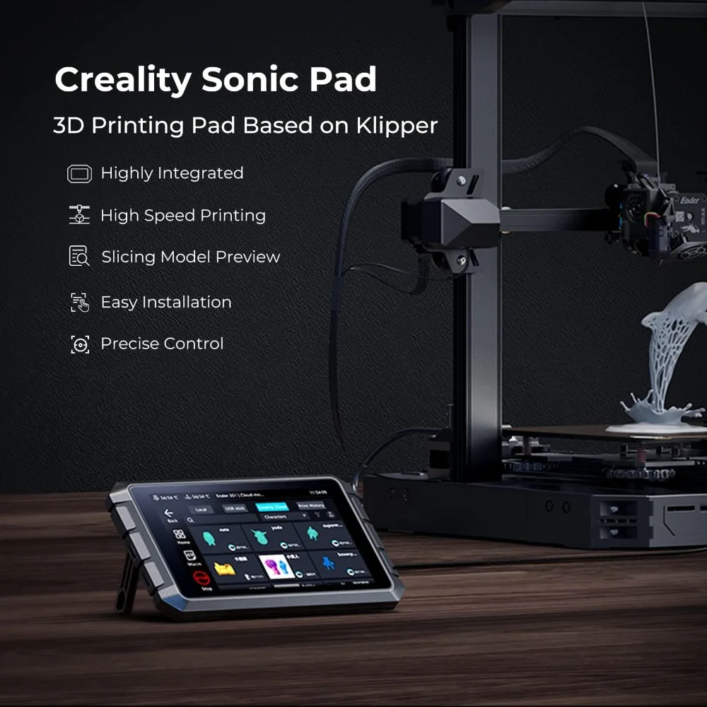 Sonic Pad Based on Klipper Firmware Printing Speed for Ender 3 Pro/Ender 3 V2/Ender 3 V3 SE/Ender 3 S1 Series Ender 3D Printers