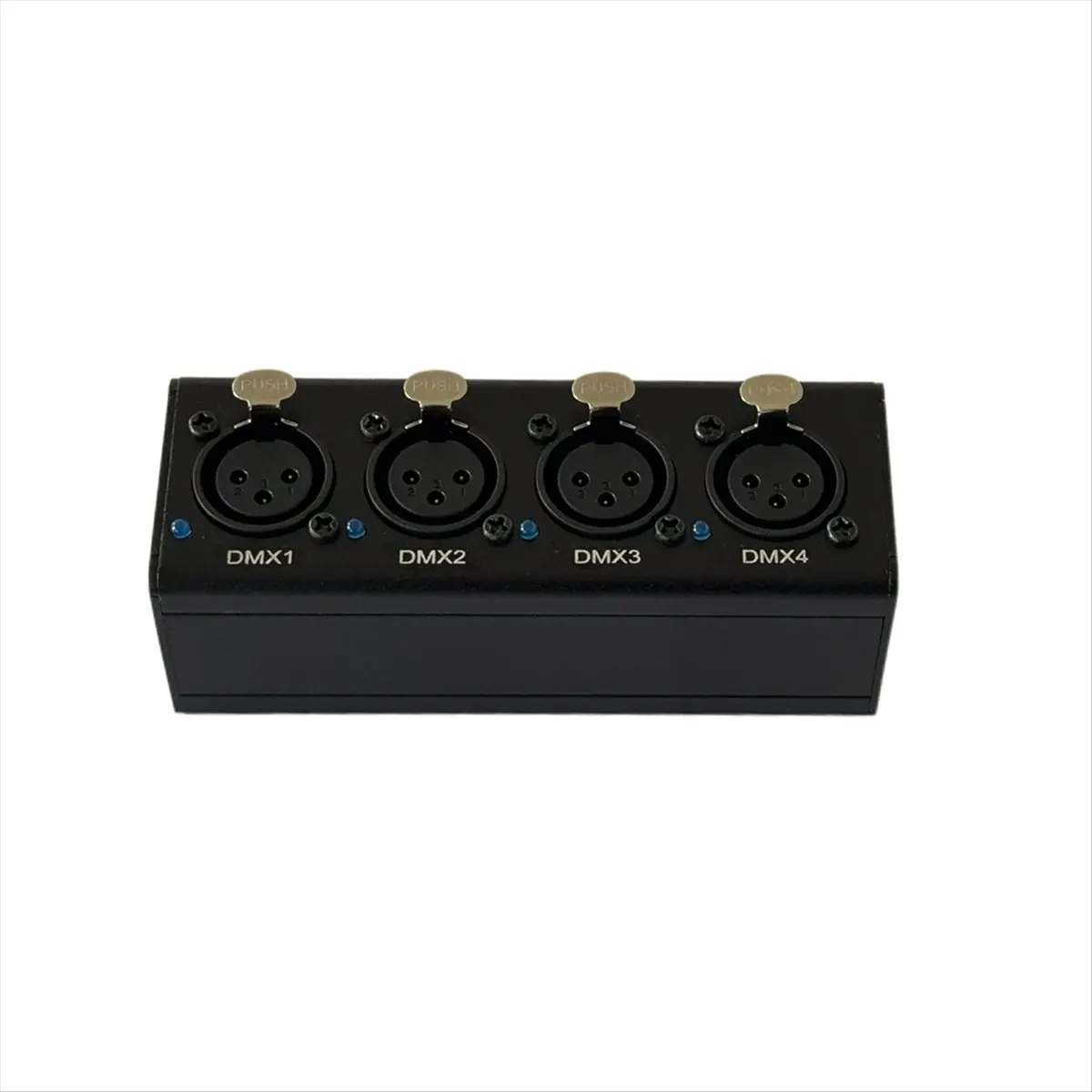 ABIU ArtNet MINI DMX512 Ethernet Lighting Controller Interface 4 Universe 2048 Disco with MA2 Black