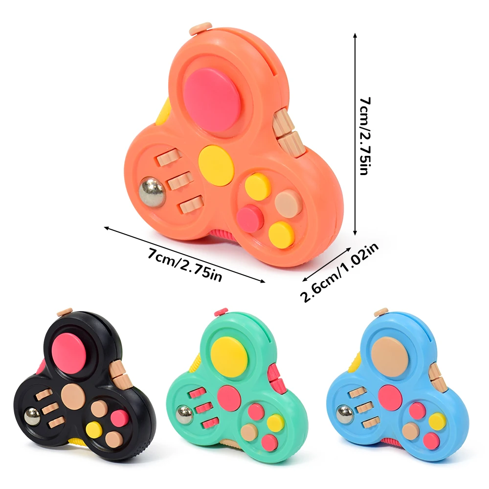 1pc Fingertip Game Controller Spinner Toy, Second-Generation Gyro Game Controller, Creative Stress Relief Tool For Teenagers