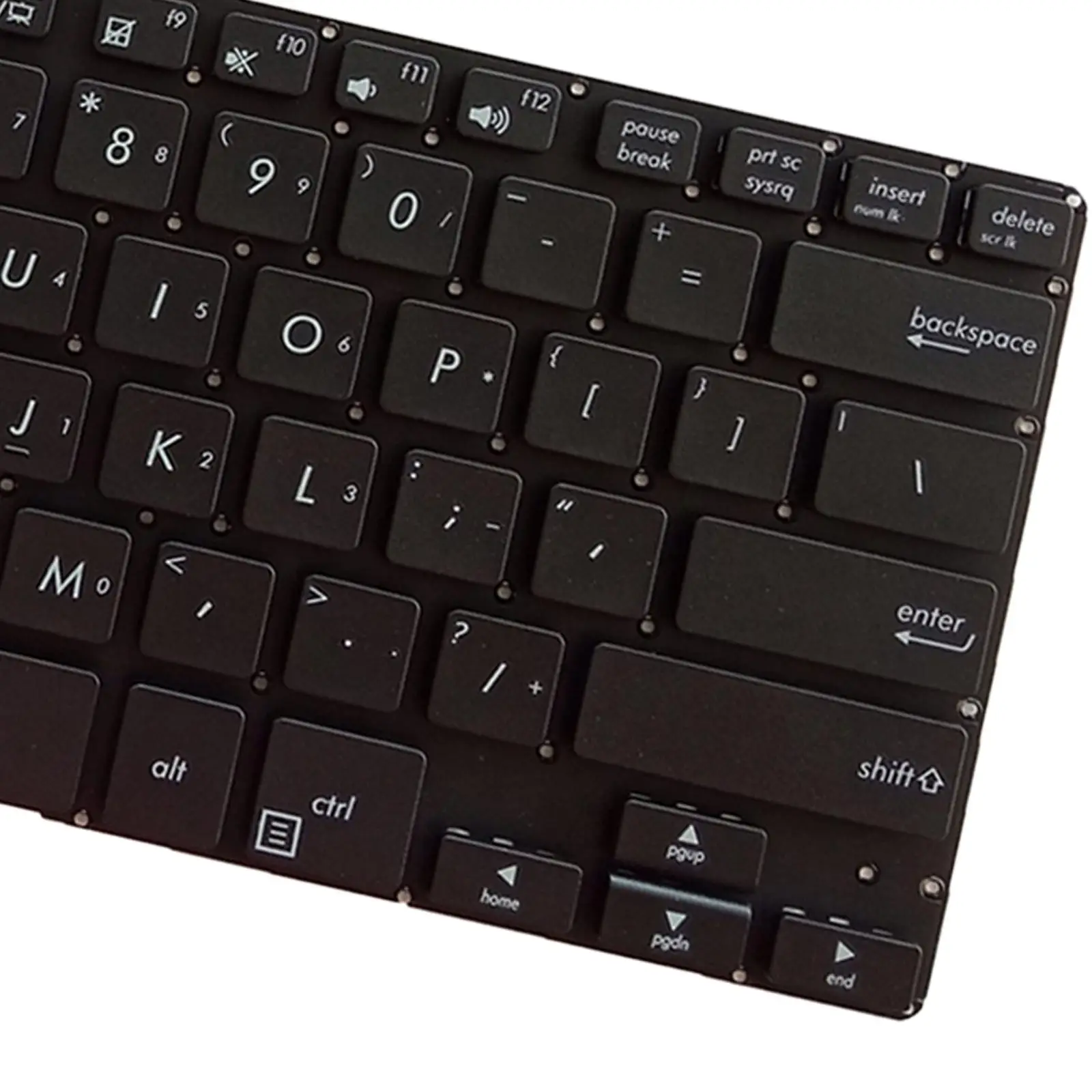Professional Laptop Keyboard US English Black Durable for PU4 Replaces