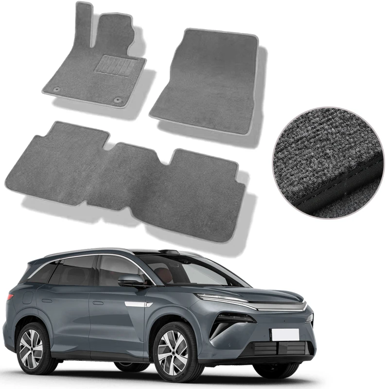 For BYD Atto 8 Sealion 8 Tang L 2025 2026 Custom Car Floor Mats Waterproof Non-Slip Floor Mats Internal Protection Carpets Rugs
