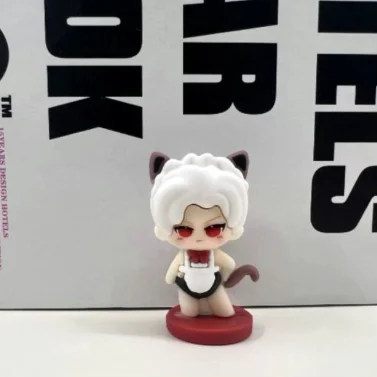 러브 앤 딥 스페이스 게임 실루스 라파엘 자비에르 제인 코스프레 메이드 세트 PVC 장식 귀여운 데스크탑 장식 밸리