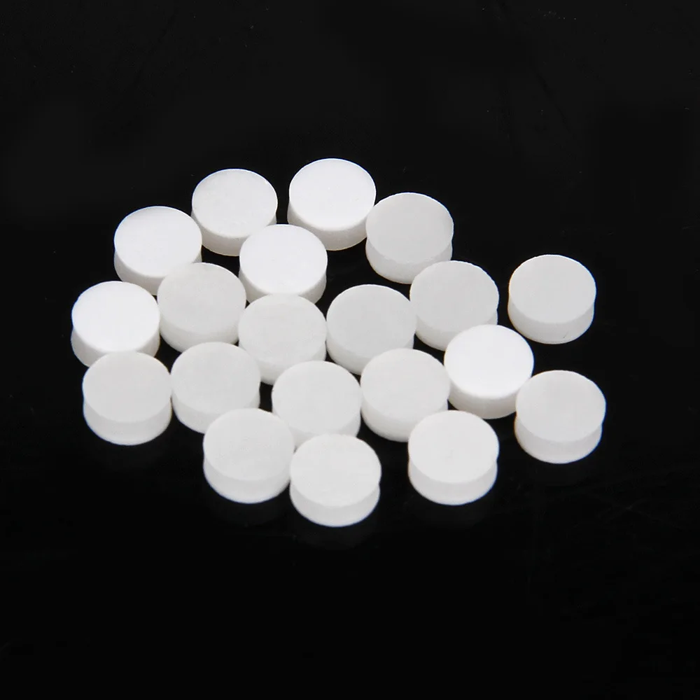 

20 гитарных грифов белого перламутра в горошек с пунктуационными точками 6 мм/3 мм/6,3 мм