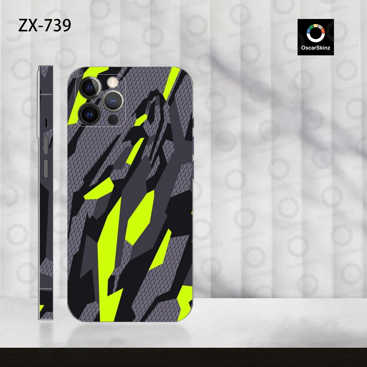 

Красочная наклейка-скин для iPhone 17 16 15 14 Pro Max: Новый дизайн, премиум-защита, стикер-деколь