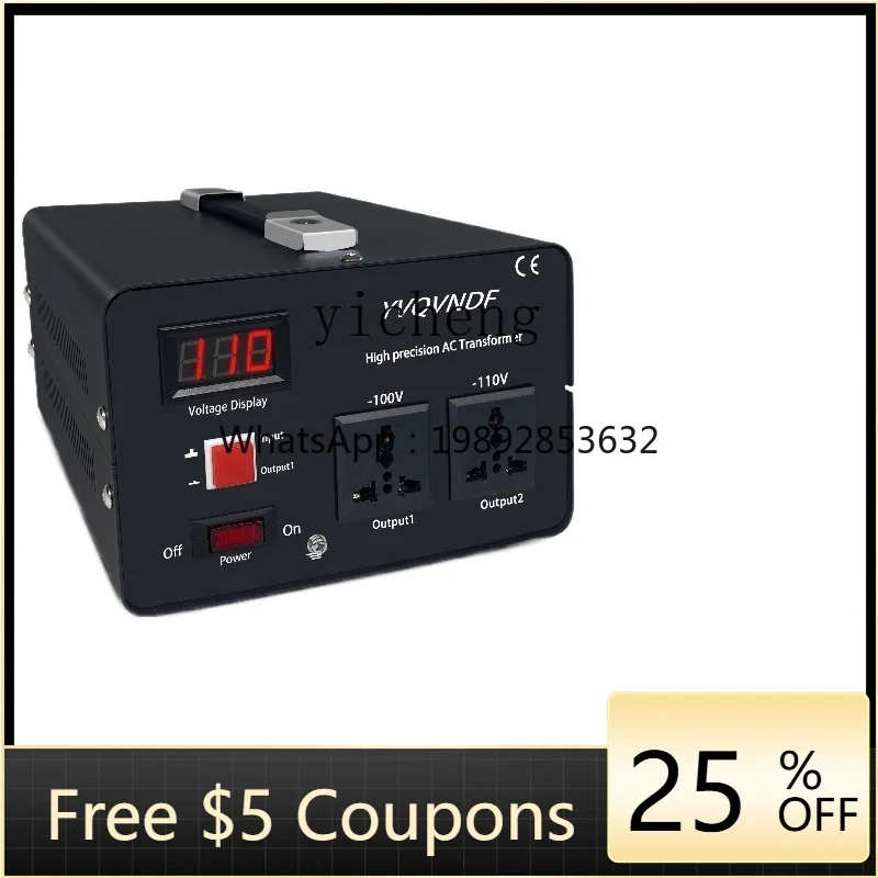 

Трансформатор из чистой меди от 220 В до 110 В, преобразование мощности высокой мощности, преобразование 110 В в 220 В в США, Япония