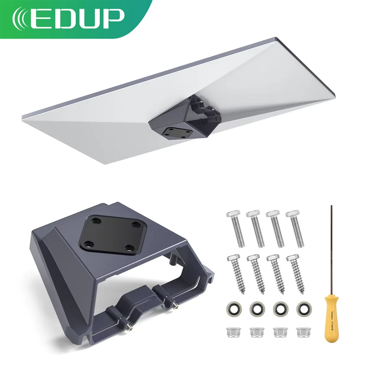 EDUP SK0092 Standard Mobility Mount Heavy Duty Compatibility for Starlink Standard Dish Mount Aluminum Alloy for Gen 3