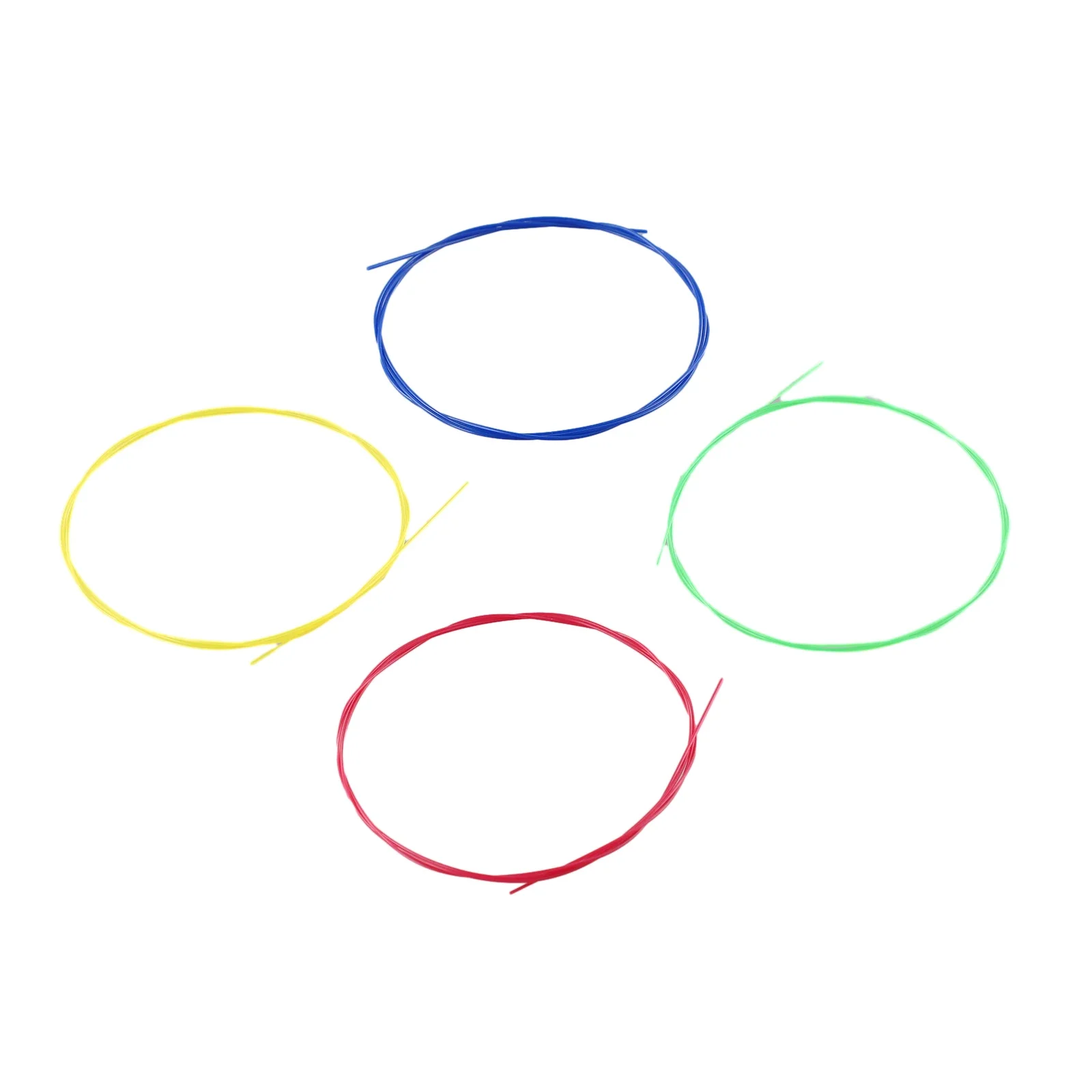 Colorful Ukulele Strings Set Nylon String Ukulele Replacement Accessories Musical Stringed Instrument Parts For Ukulele