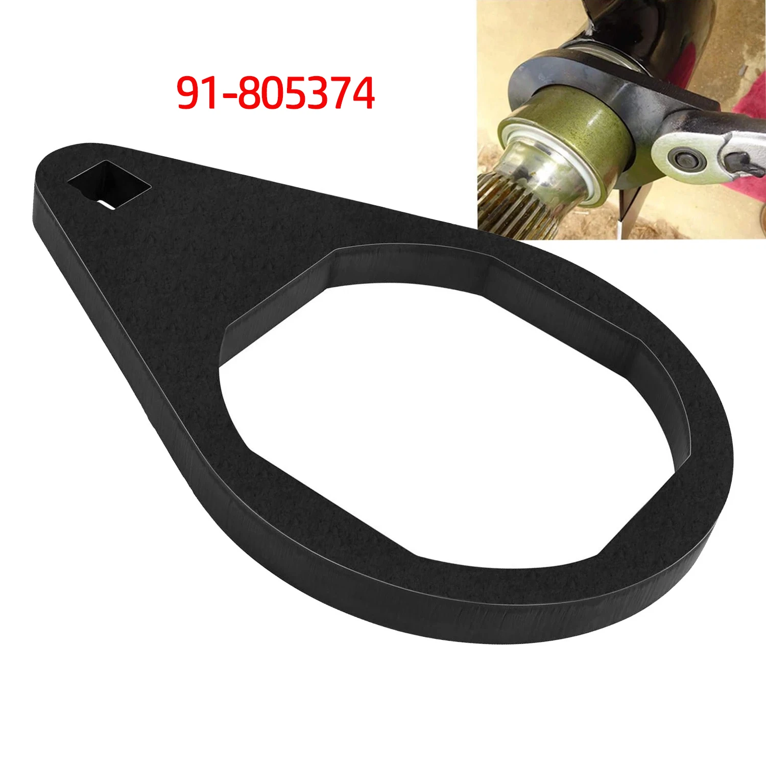

91-805374 Boat Tools Remove Propeller Shaft Retainer Nut Bearing Carrier Wrench Fit for Mercruiser Bravo III Blackhawk Drive