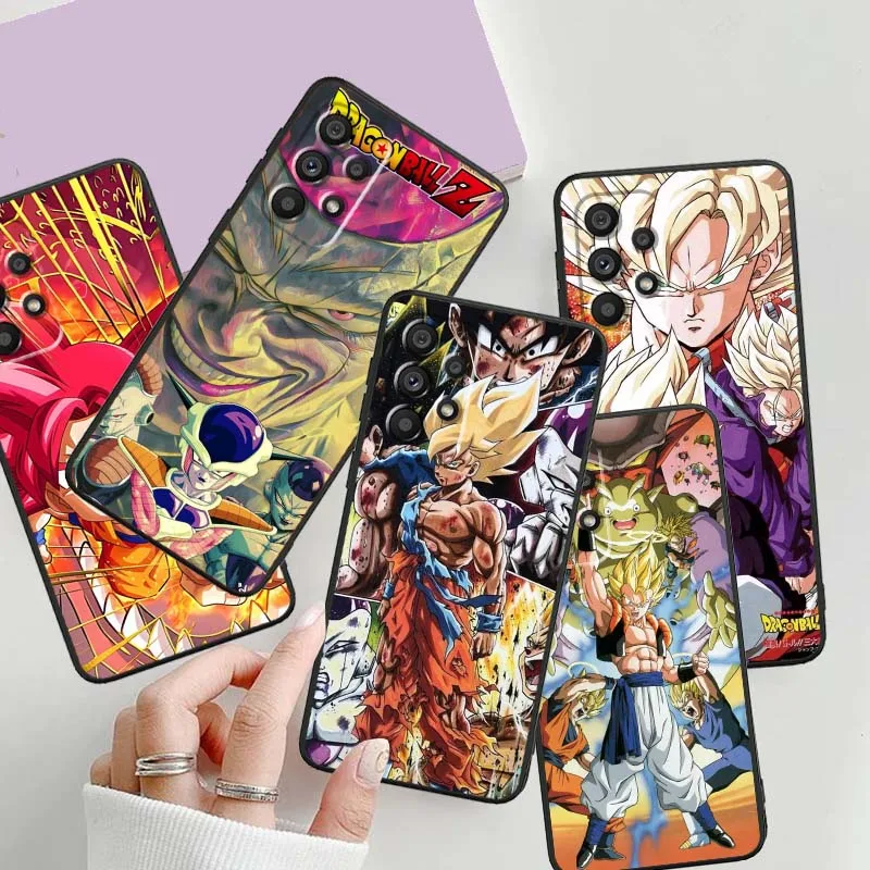 

Dragon Ball Warrior Cool For Samsung A73 A72 A71 A55 A54 A53 A52 A51 A13 A22 A16 A15 A12 A14 A05 A06 5G Black Phone Case