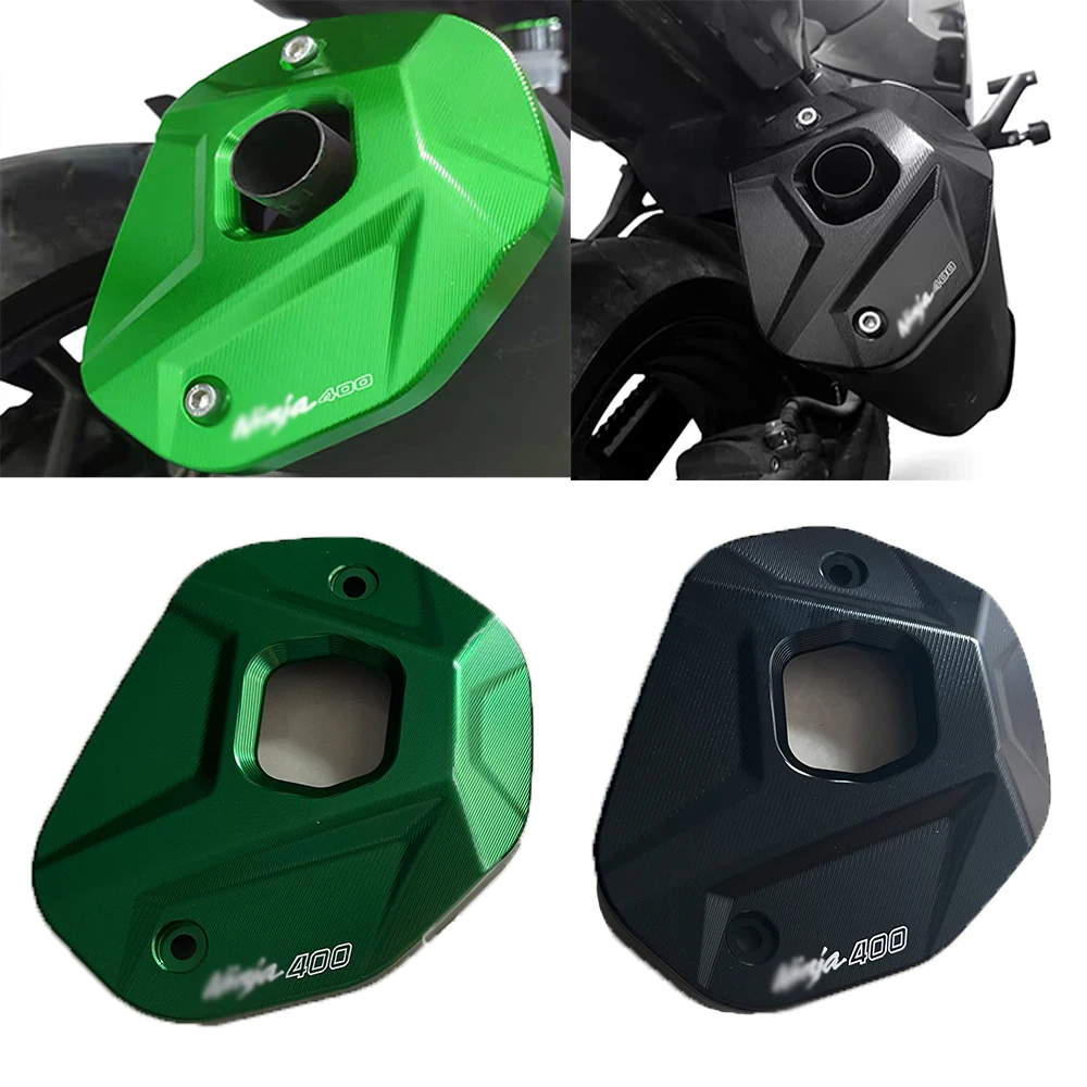 

Exhaust pipe Protection Accessories For Kawasaki ninja 400 Z400 NINJA400 2018-2023 Motorcycle Rear Exhaust Hood Trim Cover