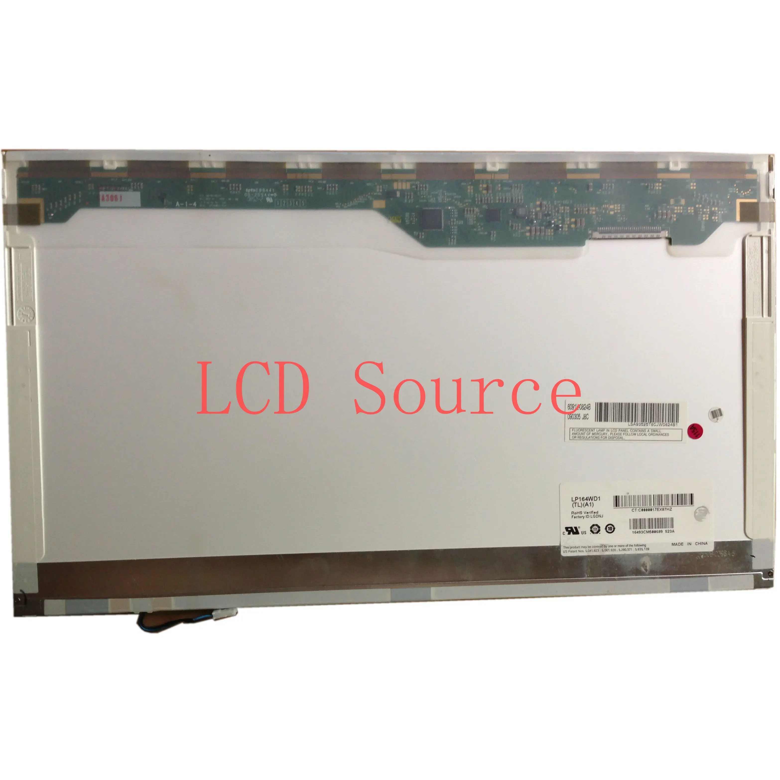 LP164WD1 TLA1 (TL)(A1) 1600*900 16.4" GLOSSY HD LAPTOP LCD Screen