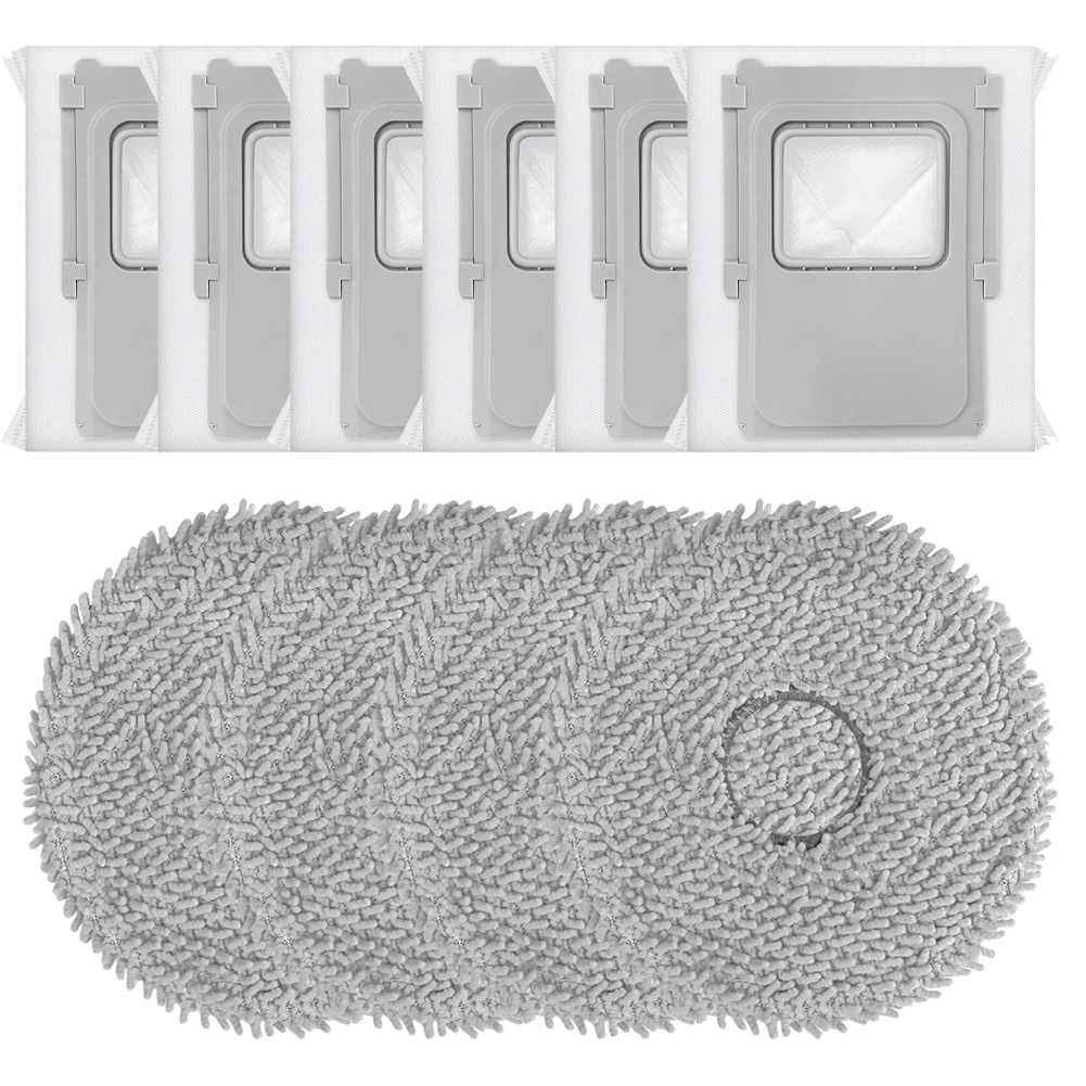 

Mop Cloth Bags Kit For DJI For ROMO S For ROMO A For ROMO P Robot Vacuum Cleaner Accessoris Microfiber Cloth For Cleaning