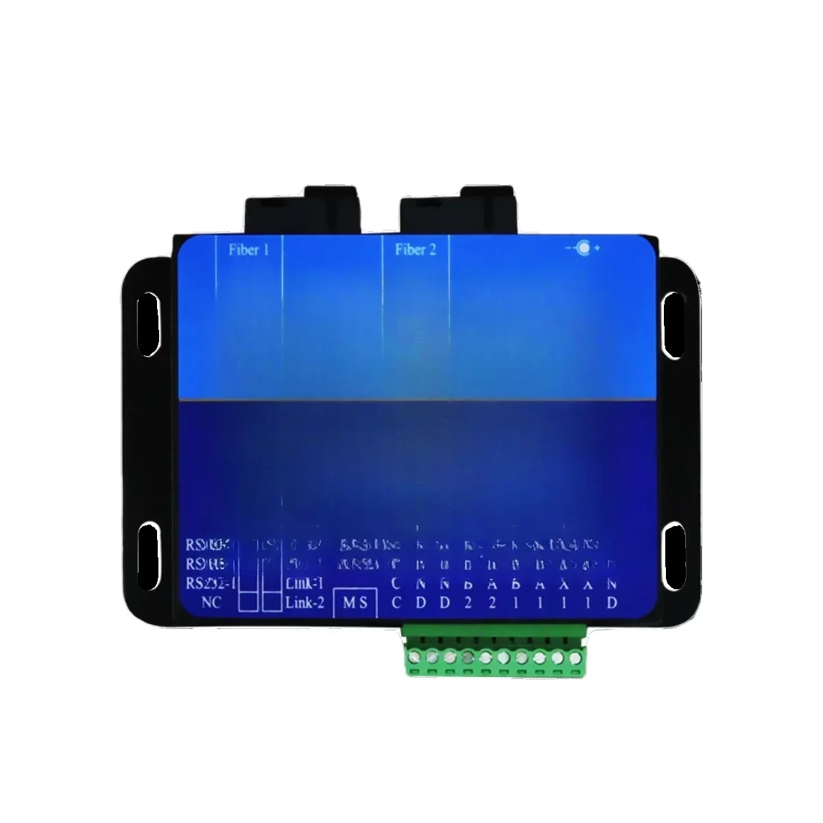 Turn fiber optic ring network self-healing optical transceiver